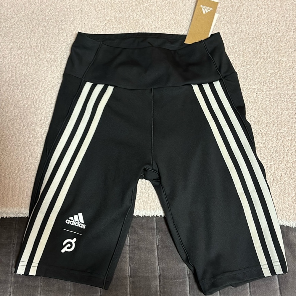 Adidas x Peloton limited edition bike shorts